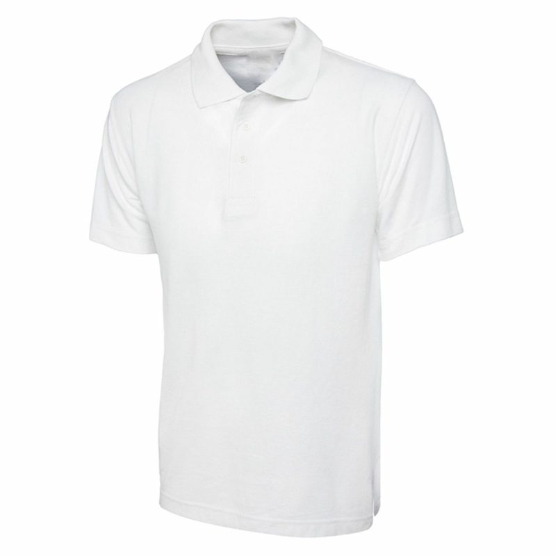 WHITE Polo T-Shirt Regular Fit for Boys & Girls School Uniform