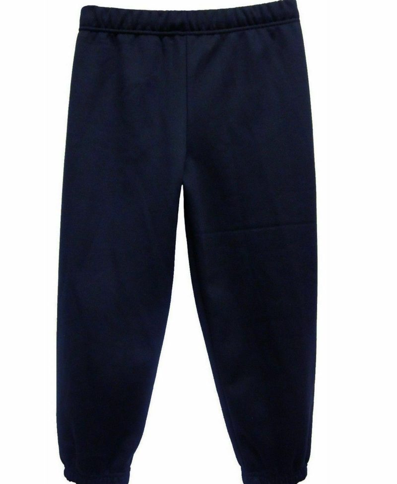 Jogging Bottoms Plain Warm Fleece School wear Boys/Girls- NAVY